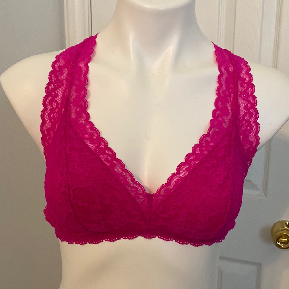 Victoria's Secret Pink Lace Bralette